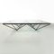 Italian Modern Alanda Coffee Table in Black Metal and Glass attributed to Paolo Piva for B&B Italia, 1980s, Image 2