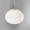 Italian Black and White Ceiling Light attributed to Fratelli Castiglioni for Flos, 1970s 5