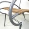 Italian Modern Juliette Chair in Rope and Gray Steel attributed to Massimo Iosa-Ghini, 1990s, Image 9