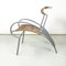 Italian Modern Juliette Chair in Rope and Gray Steel attributed to Massimo Iosa-Ghini, 1990s 3