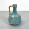 Italian Modern Light Blue and Yellow Ceramic Vase attributed to Bruno Gambone, 1970s 3