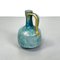 Italian Modern Light Blue and Yellow Ceramic Vase attributed to Bruno Gambone, 1970s 2