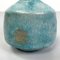 Italian Modern Light Blue and Yellow Ceramic Vase attributed to Bruno Gambone, 1970s 12