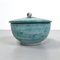 Italian Modern Light Blue Ceramic Bowl attributed to Bruno Gambone, 1970s 4