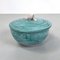 Italian Modern Light Blue Ceramic Bowl attributed to Bruno Gambone, 1970s 3