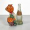 Mid-Century Modern Crodo Advertising Figurine with Glass Bottle, Italy, 1960s 2