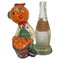 Mid-Century Modern Crodo Advertising Figurine with Glass Bottle, Italy, 1960s, Image 1