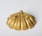 Mid-Century Shell-Shaped Soap Dishes in Gilt Bronze, Italy, 1950s, Set of 2 12