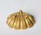 Mid-Century Shell-Shaped Soap Dishes in Gilt Bronze, Italy, 1950s, Set of 2, Image 12