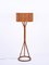 Lámpara de pie Mid-Century de bambú y ratán tejido de Franco Albini, Italia, años 60, Imagen 3