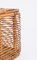 Mid-Century French Riviera Bamboo and Woven Rattan Italian Basket, 1960s, Image 7