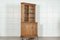 English Glazed Pine Bookcase with Showcase, 1880s 3