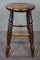 18 Century English Windsor Stool 5