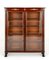 Regency Bookcase Cabinet in Glazed Mahogany 1