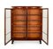 Regency Bookcase Cabinet in Glazed Mahogany 5