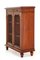 French Side Bookcase Cabinets in Walnut, 1880s, Set of 2 2