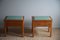 Stools in Pine & Fabric with Storage, 1950s, Set of 2 8