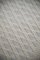 Vintage Cream Wool Runner Rug 8