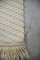 Vintage Cream Wool Runner Rug 5