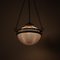 Lámpara colgante Holophane Stiletto Bowl, años 20, Imagen 10