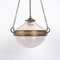 Lámpara colgante Holophane Stiletto Bowl, años 20, Imagen 3