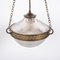 Lámpara colgante Holophane Stiletto Bowl, años 20, Imagen 9