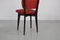 Kitchen Chair with Red Synthetic Leather Cover, 1960s 17