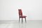 Kitchen Chair with Red Synthetic Leather Cover, 1960s, Image 6