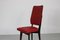 Kitchen Chair with Red Synthetic Leather Cover, 1960s 13