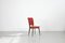 Kitchen Chair with Red Synthetic Leather Cover, 1960s 6