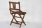 Vintage Foldable Childrens Chair in Teak from Fratelli Reguitdi, 1960s 10