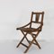 Vintage Foldable Childrens Chair in Teak from Fratelli Reguitdi, 1960s 1