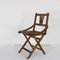 Vintage Foldable Childrens Chair in Teak from Fratelli Reguitdi, 1960s, Image 1