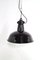 Lámpara colgante esmaltada, años 50, Imagen 1