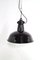 Lampe à Suspension en Émail, 1950s 1