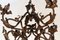 Lampadario in ferro battuto fatto a mano, inizio XIX secolo, Immagine 5