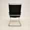 Vintage Italian Steel and Leather Rocking Chair attributed to Fasem, 1970s, Image 7