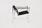 LC1 Sessel aus Rindsleder von Le Corbusier für Cassina, 1970er 4