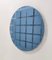 Postmodern Round Blue-Gray Wall Mirror Andromeda by Nanda Vigo, Italy, 1976, Image 5