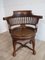 Captain's Swivel Desk Chair in Oak, England, 1900s, Image 28