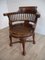 Captain's Swivel Desk Chair in Oak, England, 1900s 14