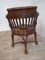 Captain's Swivel Desk Chair in Oak, England, 1900s 30