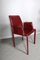 Desk Armchair in Maroon Leather, Image 5