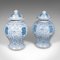 Vintage Art Deco Chinese Ceramic Vases, 1940s, Set of 2 1