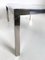 Vintage Steel Coffee Table in the style of Nanda Vigo with Mirrored Top, Italy, 1970s 5