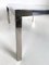 Vintage Steel Coffee Table in the style of Nanda Vigo with Mirrored Top, Italy, 1970s, Image 5