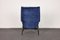 Vintage Silk Velvet Armchair-Club Chair by Júlia Gaubek, Hungary, 1976 7