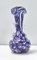 Vintage Vase aus blauem Muranoglas, Fratelli Toso mit Murrines zugeschrieben, Italien, 1960er 7