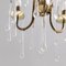 Postmodern Murano Glass Teardrop Chandelier in the style of Venini, Italy, 1970s 16