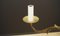 Lámpara de araña danesa de latón, años 60, Imagen 7